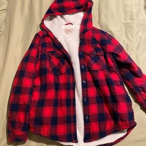 Flannel jacket. Size medium.